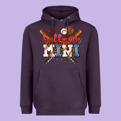 Ballpark Mini Heavyweight Hoodie Designed By Adodesignshop