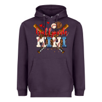 Plum ballpark mini Heavyweight Hoodie - AdoDesignShop