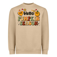Hello Pumpkin Season Heavyweight Sweatshirt | Teevron