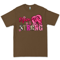 Cacao Brave and strong Cancer Awareness Premium Tee - HowdyJamesFarm