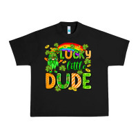 Black St. Patrick's Lucky little dude Urban Heavy Tee - OliviaCreatesArt