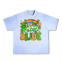 Grape Ice St. Patrick's Lucky little dude Urban Heavy Tee - OliviaCreatesArt