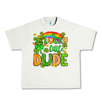Pistachio St. Patrick's Lucky little dude Urban Heavy Tee - OliviaCreatesArt