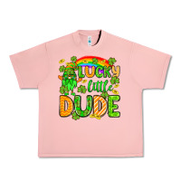 Salmon St. Patrick's Lucky little dude Urban Heavy Tee - OliviaCreatesArt