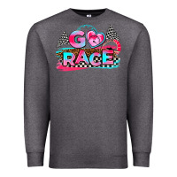 Charcoal Heather go race Premium Sweatshirt - AdoDesignShop