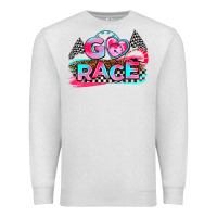 Oatmeal Heather go race Premium Sweatshirt - AdoDesignShop