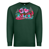 Sports Green go race Premium Sweatshirt - AdoDesignShop