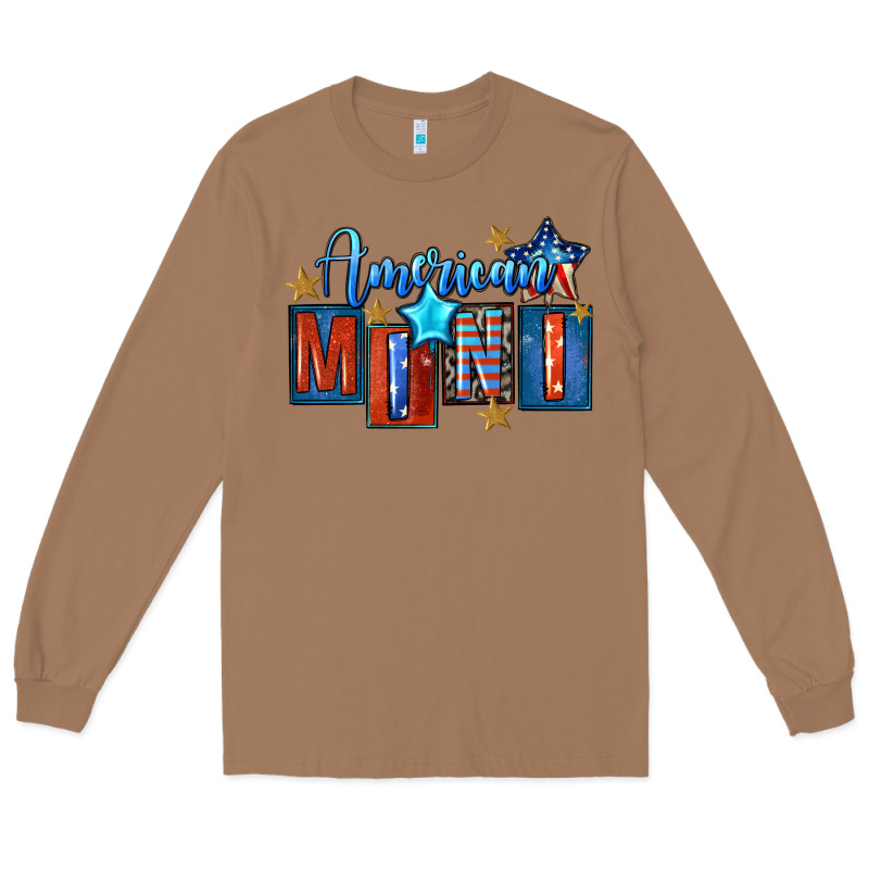 American Mini 4th Of July Long Sleeve Tee by FaDigitalArtStudio | Teevron