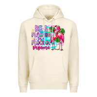 Tofu bea flamingo in a flock of pigeons Premium Hoodie - CowhideDigitalArt