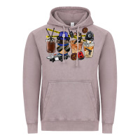 Vintage Zinc Police Coffee Cups Vintage Hoodie - FaDigitalArtStudio