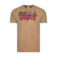 Vintage Coffee social worker Vintage Tee - OliviaCreatesArt