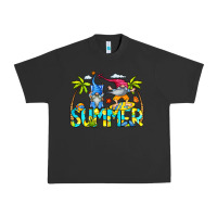 Pigment Black Summer Gnomes Urban Heavy Tee - CowCowDesign