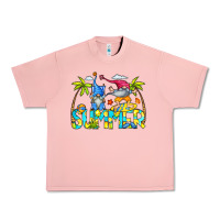 Salmon Summer Gnomes Urban Heavy Tee - CowCowDesign