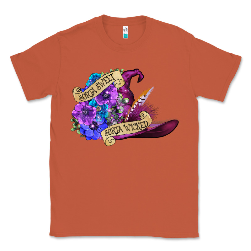 Sorta Sweet Sorta Wicked Classic Tee by CowGirlArtShop | Teevron