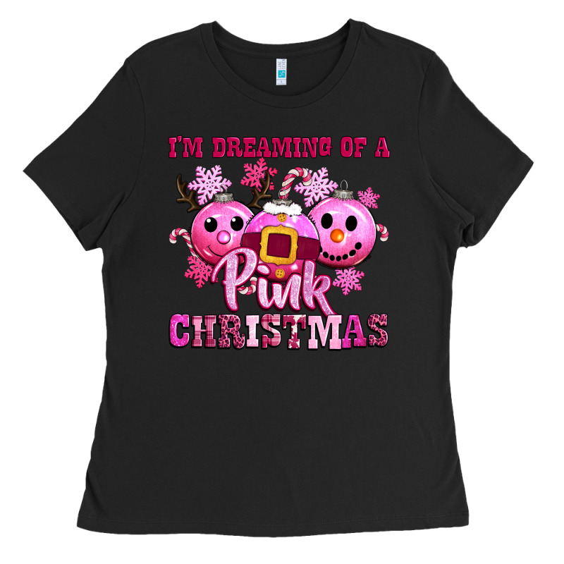 Iam Dreaming Of A Christmas Ladies Tee by CowGirlArtShop | Teevron