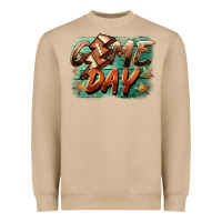 Mushroom game day  lightning football Heavyweight Sweatshirt - BarkalooDesign