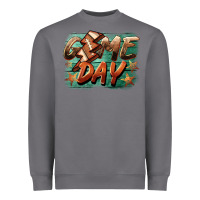 Storm game day  lightning football Heavyweight Sweatshirt - BarkalooDesign