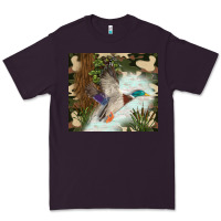 Plum duck hunting Premium Tee - TumblerDesignByShophia