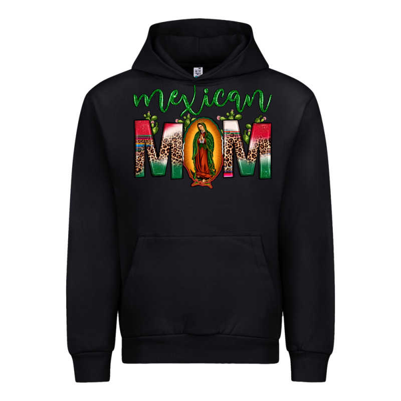 Mexican Mom Our Lady Of Guadalupe Leopard Urban Hoodie by JahusDesignShop | Teevron