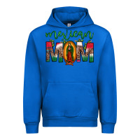 Cobalt mexican mom our lady of guadalupe leopard Urban Hoodie - JahusDesignShop