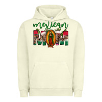 Pigment Pistachio mexican mom our lady of guadalupe leopard Urban Hoodie - JahusDesignShop