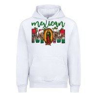 White mexican mom our lady of guadalupe leopard Urban Hoodie - JahusDesignShop