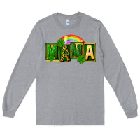 Heather Grey St. Patricks Day mama Long Sleeve Tee - FaDigitalArtStudio