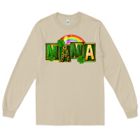 Mushroom St. Patricks Day mama Long Sleeve Tee - FaDigitalArtStudio