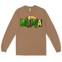 Toasted Coconut St. Patricks Day mama Long Sleeve Tee - FaDigitalArtStudio