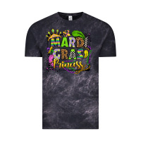Cloud Black mardi gras princess Vintage Tee - OliviaCreatesArt