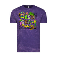 Cloud Purple mardi gras princess Vintage Tee - OliviaCreatesArt