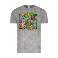 Cloud Rock mardi gras princess Vintage Tee - OliviaCreatesArt