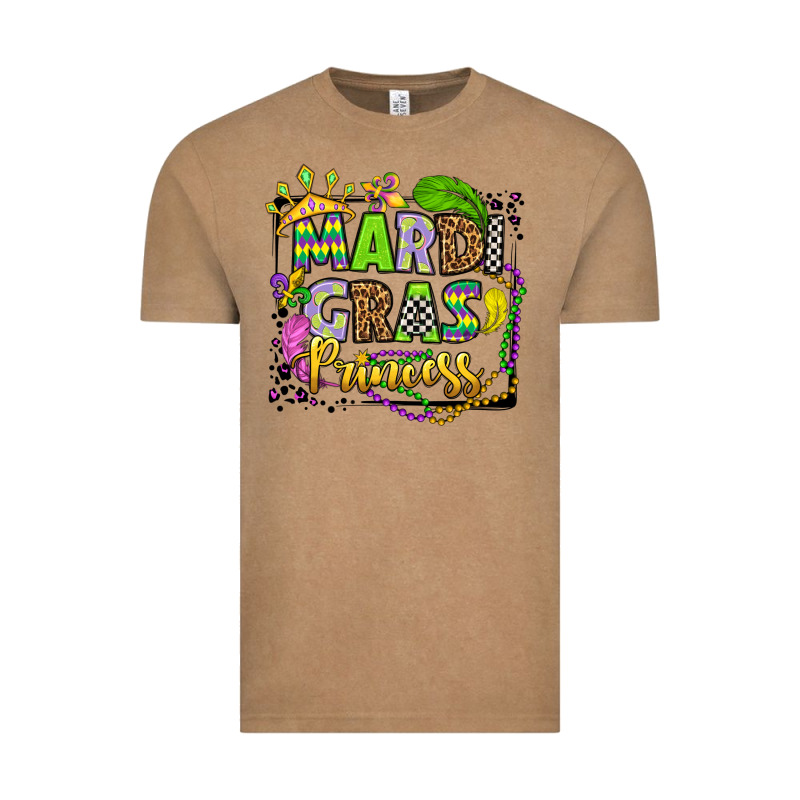 Mardi Gras Princess Vintage Tee by OliviaCreatesArt | Teevron