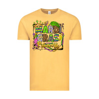 Vintage Mustard mardi gras princess Vintage Tee - OliviaCreatesArt