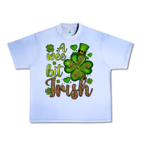 Grape Ice St. Patrick's A wee bit irish Urban Heavy Tee - OliviaCreatesArt