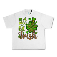 Lunar Rock St. Patrick's A wee bit irish Urban Heavy Tee - OliviaCreatesArt
