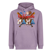 Lavender ballpark mama Heavyweight Hoodie - AdoDesignShop