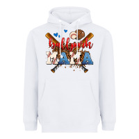 White ballpark mama Heavyweight Hoodie - AdoDesignShop