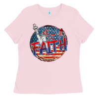 Faith Usa Ladies Tee | Teevron