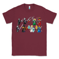 Burgundy ninjago Classic Tee - maiPhamDesign
