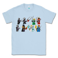 Dusty Blue ninjago Classic Tee - maiPhamDesign