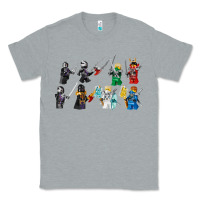 Heather Grey ninjago Classic Tee - maiPhamDesign