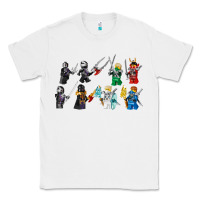 White ninjago Classic Tee - maiPhamDesign