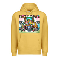 Antique Gold easter Premium Hoodie - CowhideDigitalArt