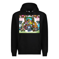 Black easter Premium Hoodie - CowhideDigitalArt