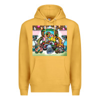 Mustard easter Premium Hoodie - CowhideDigitalArt