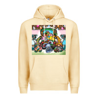 Pina Colada easter Premium Hoodie - CowhideDigitalArt