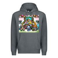 Rock easter Premium Hoodie - CowhideDigitalArt