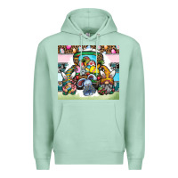 Seafoam easter Premium Hoodie - CowhideDigitalArt
