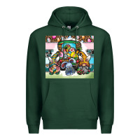 Sports Green easter Premium Hoodie - CowhideDigitalArt